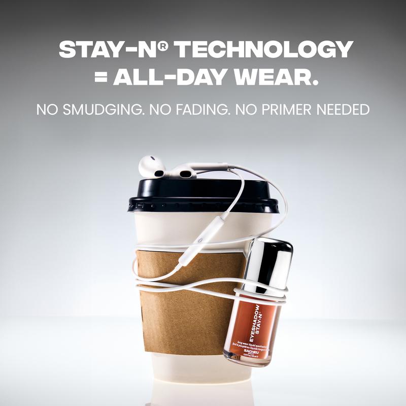 Eyeshadow STAY-N, a long-lasting, crease-proof liquid eyeshadow
