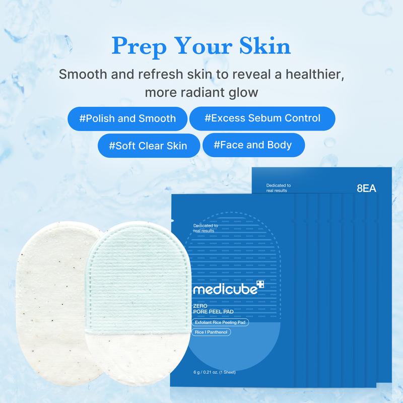 Body Gommage Exfoliating Pad 8ea for bumpy skin flaky skin body scrub