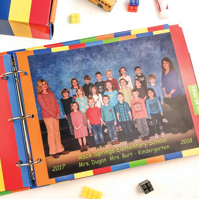 School Days Memory Book + BONUS App Membership | Simple & Stylish Keepsake Album