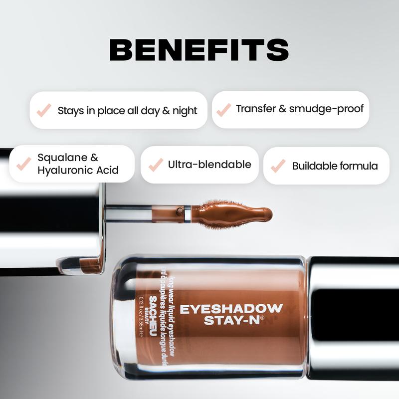 Eyeshadow STAY-N, a long-lasting, crease-proof liquid eyeshadow