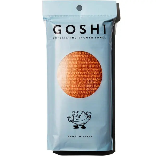 GOSHI Exfoliating Shower Bath Towel - Rip-Resistant (2 Pack)