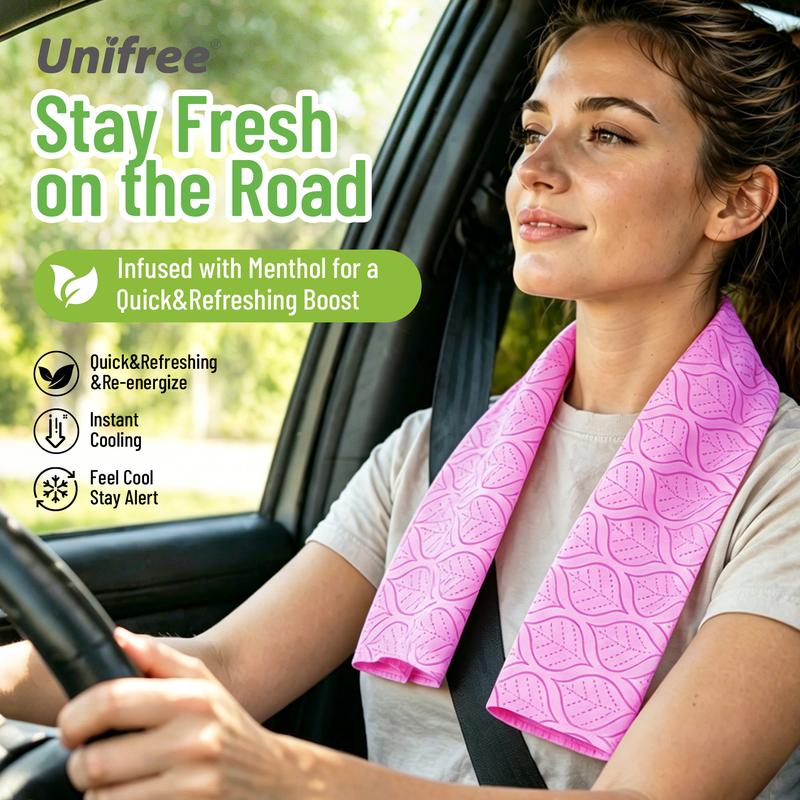 Unifree Cooling Towels & XL Menthol Cooling Wipes (20)