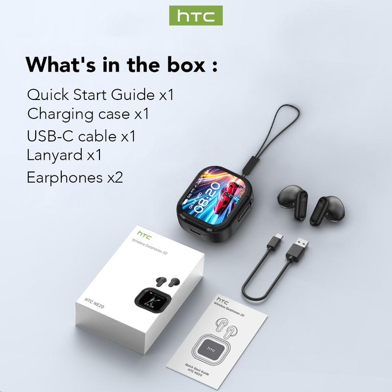 HTC NE20 Bluetooth 5.4 Earphones