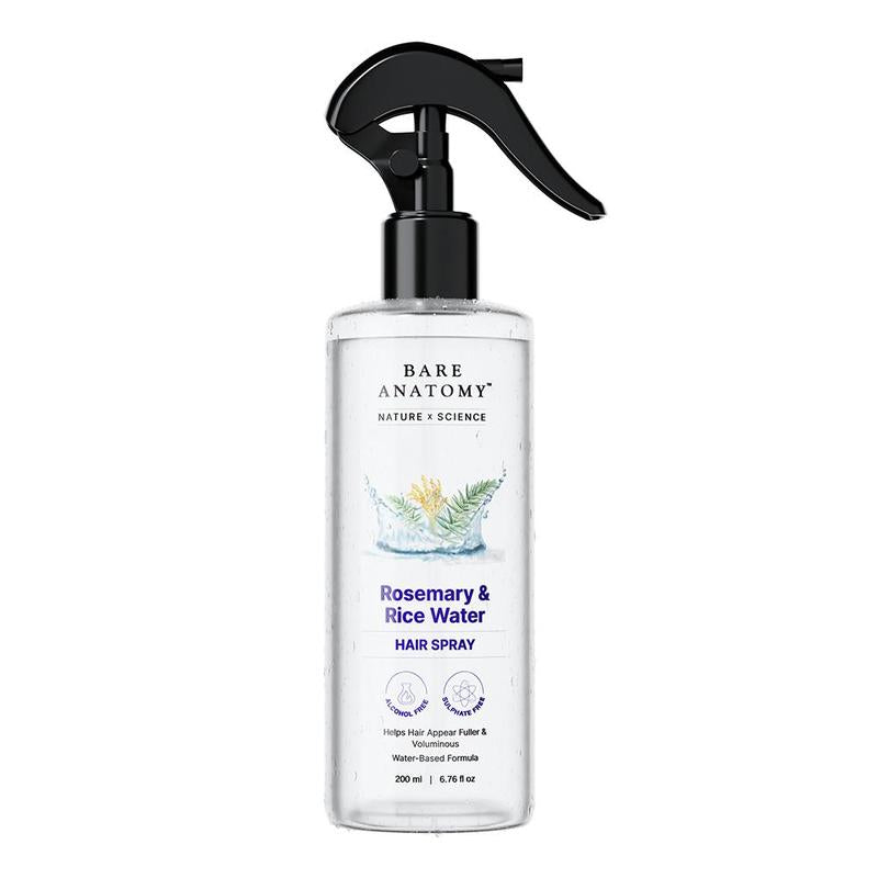 Nature x Science Rosemary Water with Rice Water |100% Natural Extract |