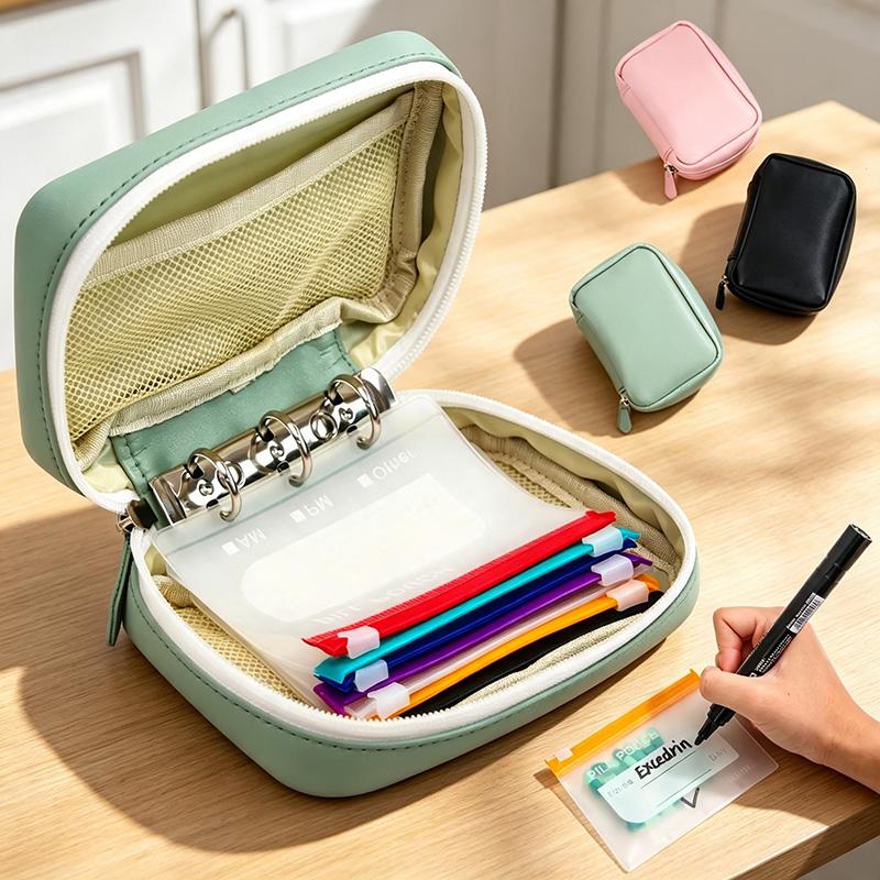 Waterproof Pill Pouch Set, 14pcs Bags Inside,
