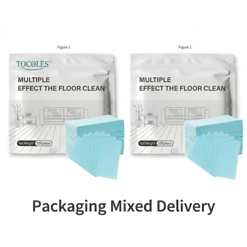 100 Piece Floor Cleaning Tablets Multi-Surface Cleaner for Hardwood Laminate Tile