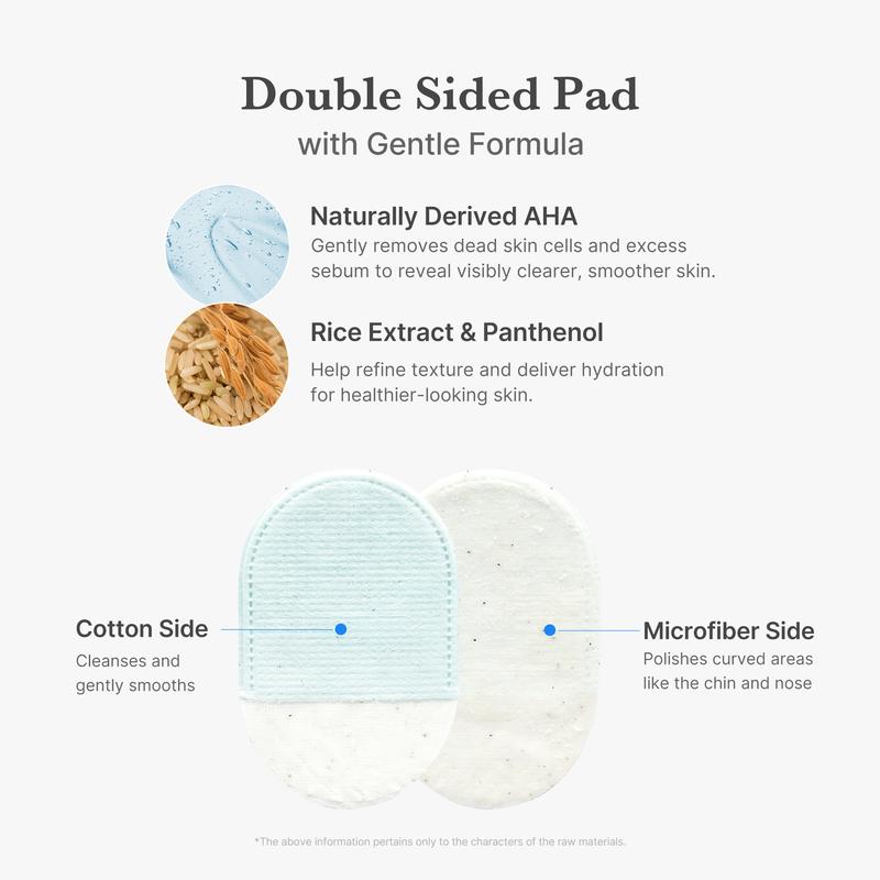 Body Gommage Exfoliating Pad 8ea for bumpy skin flaky skin body scrub