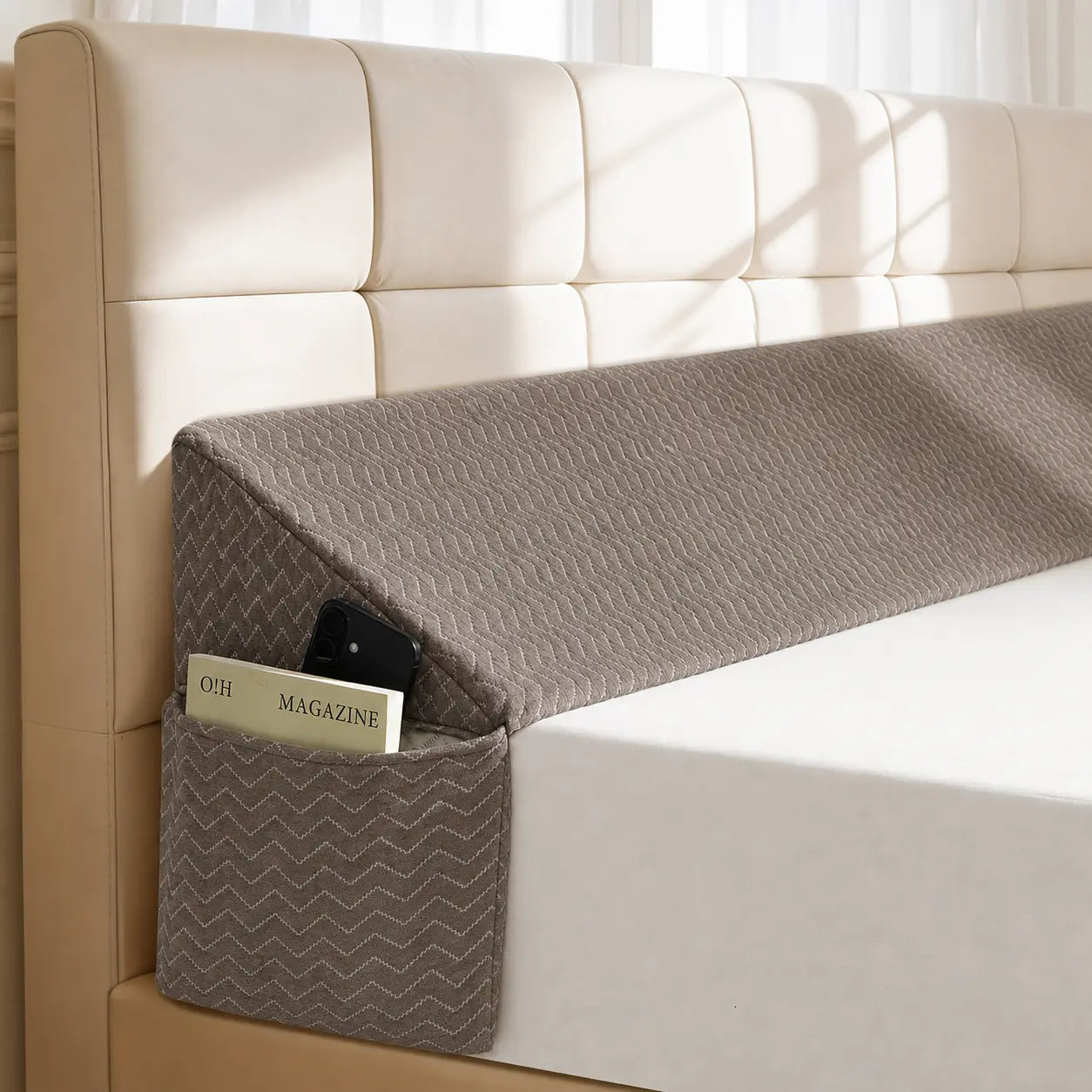 Sonoro Kate Home Bed Wedge Pillow For Headboard