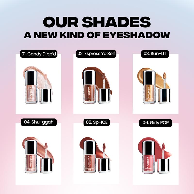 Eyeshadow STAY-N, a long-lasting, crease-proof liquid eyeshadow
