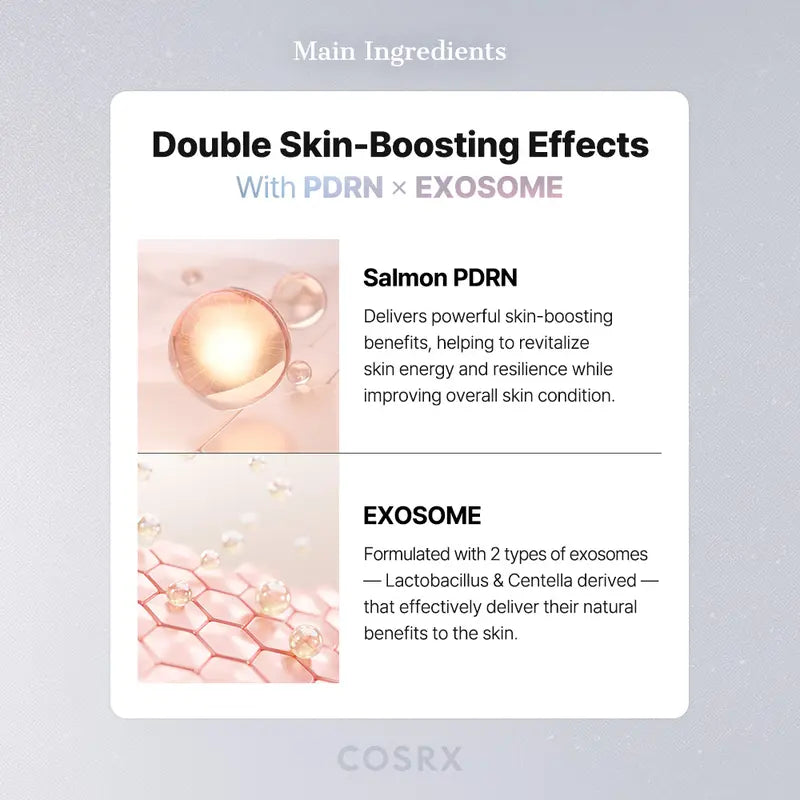 PDRN-Exosome Skinplaning Glaze Mask (50ml) with Silicone Brush, Intensive Collagen Peel Mask