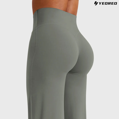 YEOREO Eddiy Leggings High-Waist Straight-Leg No Front Seam Buttery Soft Gym Yoga Pants