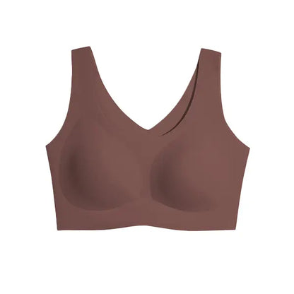 Full Coverage Wireless Bralette Widen Straps Side