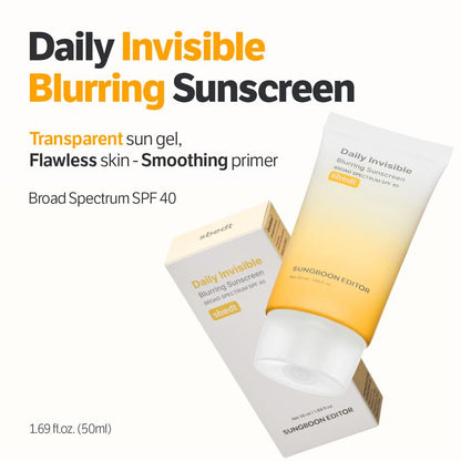 [Sungboon] No Cast Blur-Filter Sunscreen SPF40