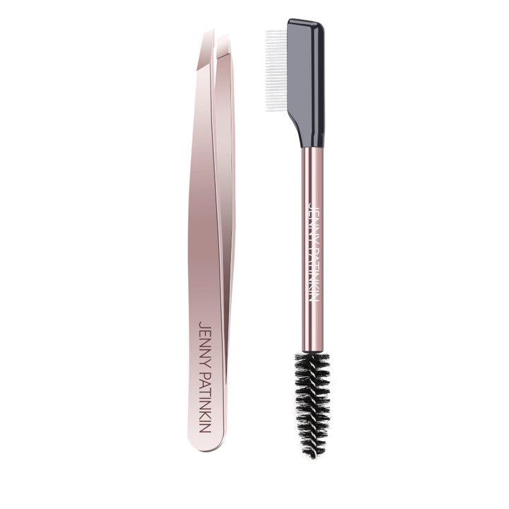 The Big Reveal Touch Up Tools for Lashes and Brows Set of Tweezers