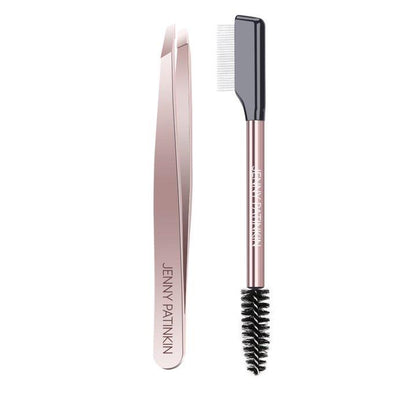 The Big Reveal Touch Up Tools for Lashes and Brows Set of Tweezers