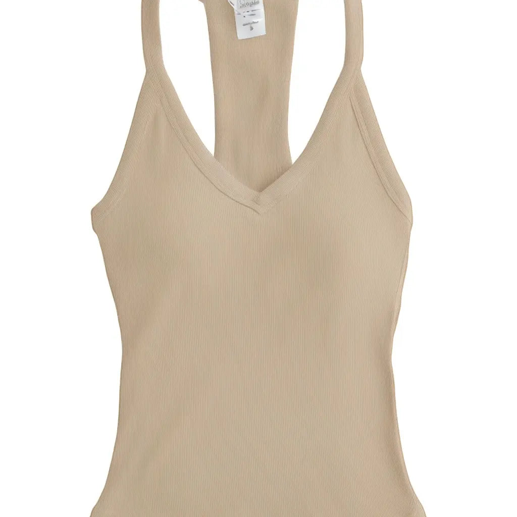 V Neck Racer Back Tank Top (2 Pack)