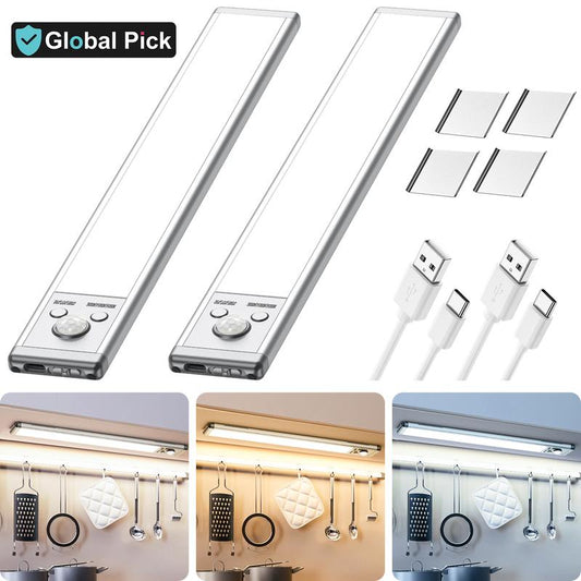 Under Cabinet Lights,76LED Motion Sensor Night Light Indoor