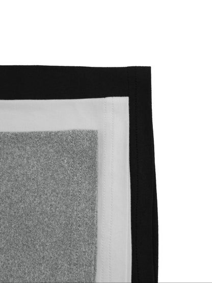 Women's Solid Color Shoulder Tee