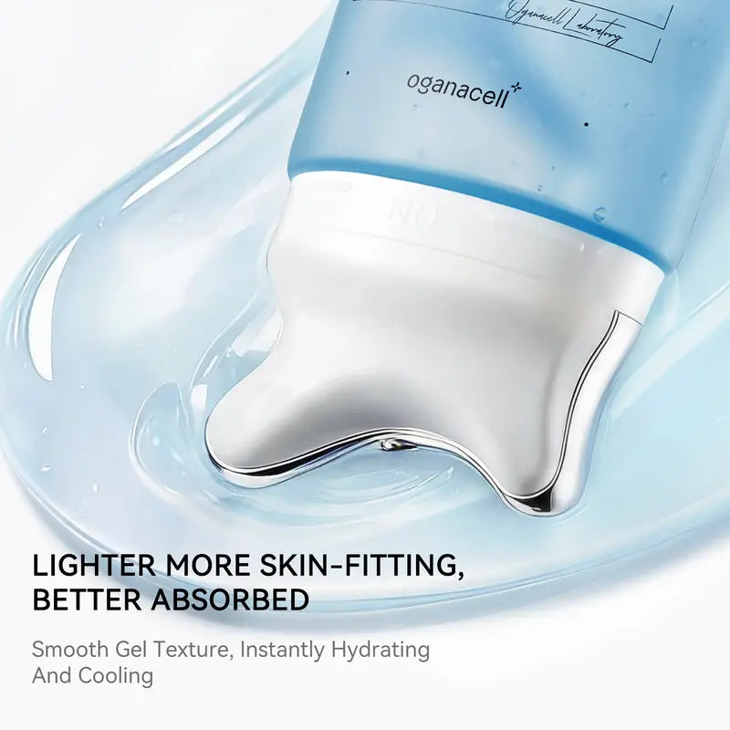 Oganacell PDRN Peptide Gua Sha Lifting Gel Cream for Jawline Definition