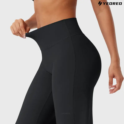 YEOREO Eddiy Leggings High-Waist Straight-Leg No Front Seam Buttery Soft Gym Yoga Pants