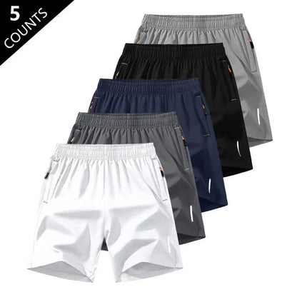 Men's 5-Pack Quick-Dry Athletic Shorts