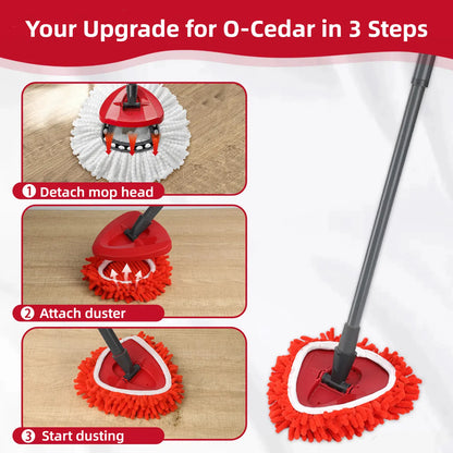 Chenille Duster Replacement Heads for O-Cedar 2025