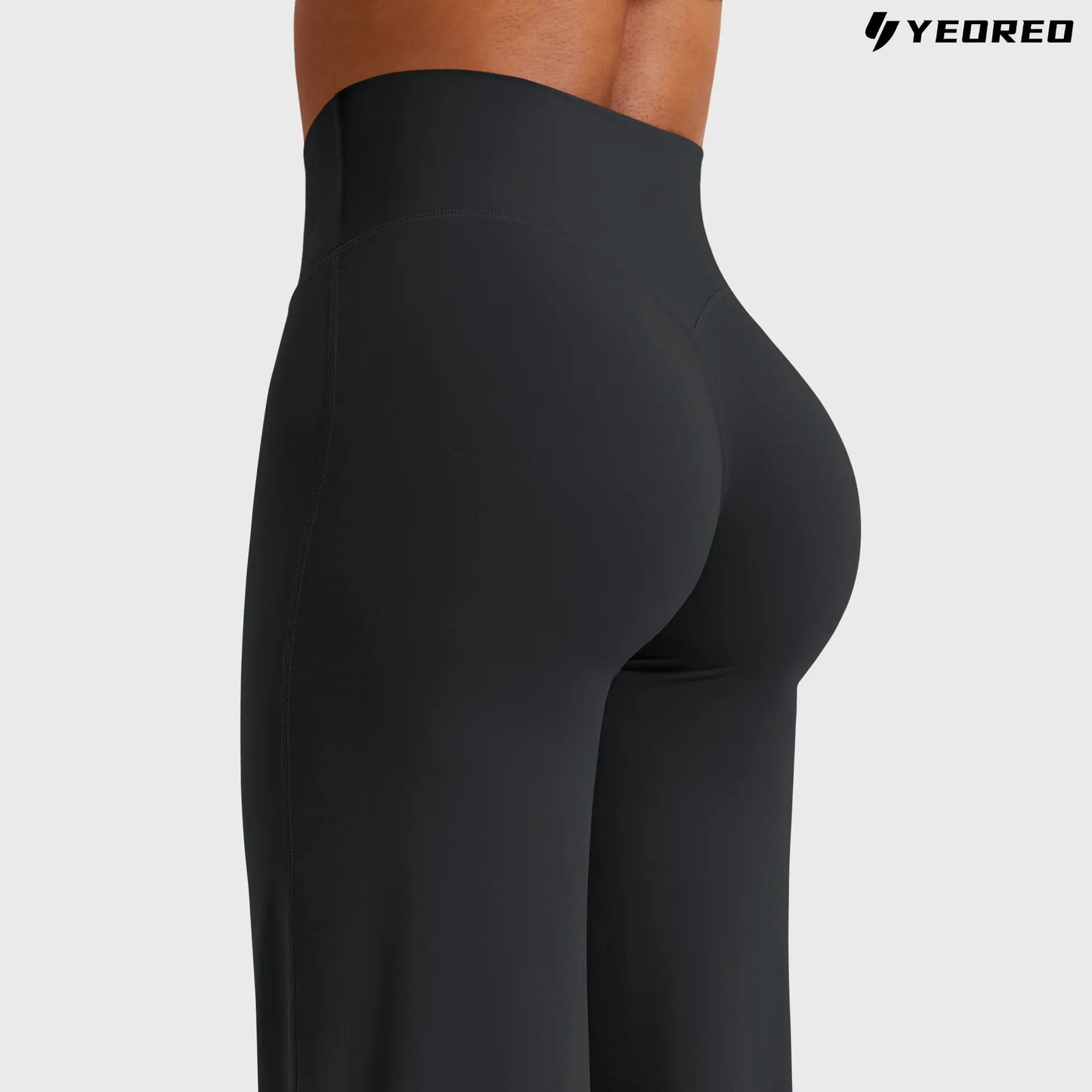YEOREO Eddiy Leggings High-Waist Straight-Leg No Front Seam Buttery Soft Gym Yoga Pants