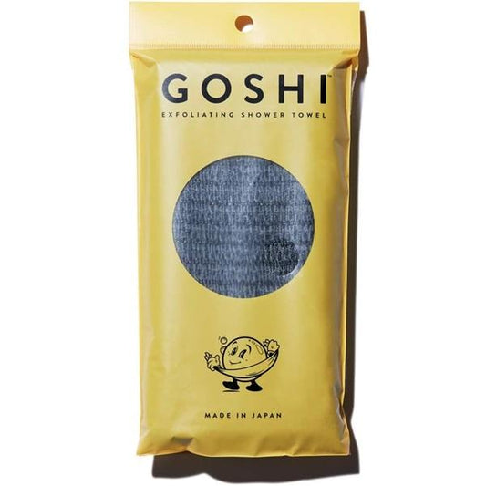 GOSHI Exfoliating Shower Bath Towel - Rip-Resistant (2 Pack)