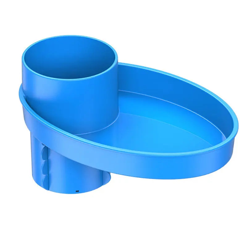 Car Seat Snack Tray and Organizer, 360° Rotatable Cup Holder Drinks Travel Tray for Car Seats and Boosters