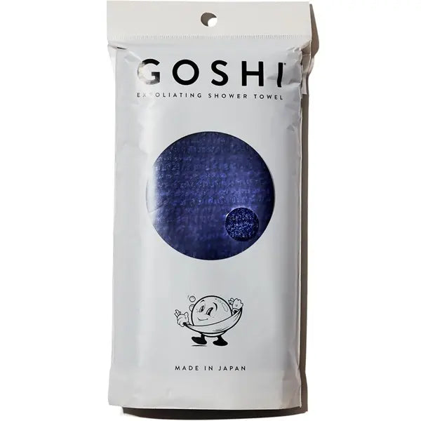 GOSHI Exfoliating Shower Bath Towel - Rip-Resistant (2 Pack)