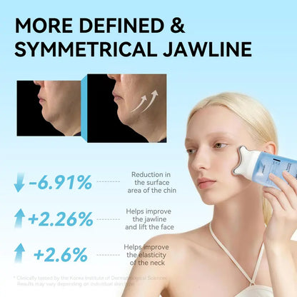 Oganacell PDRN Peptide Gua Sha Lifting Gel Cream for Jawline Definition