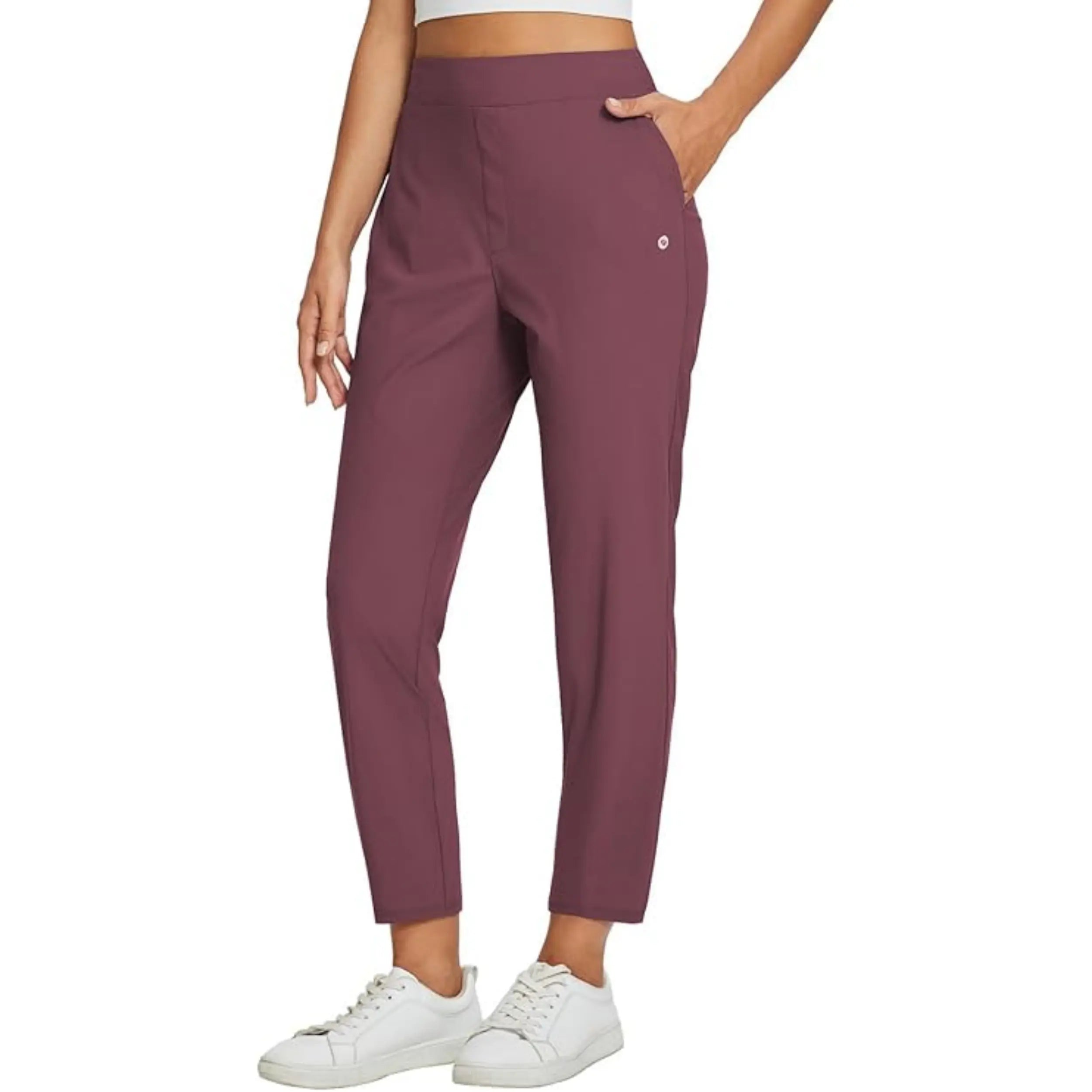 Fitted Spandex Trouser Women's Cooling Lightweight, Breathable, Soft 26\
