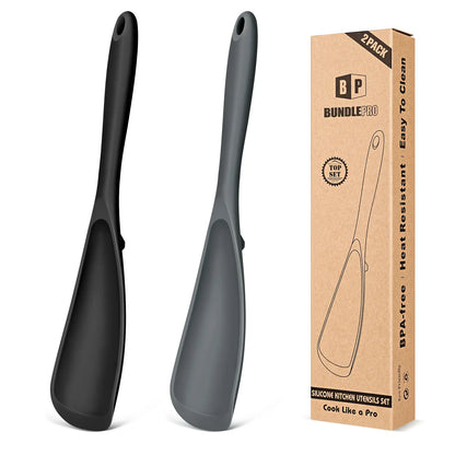 Pack of 2 Cooking Spoons for Non stick Cookware
