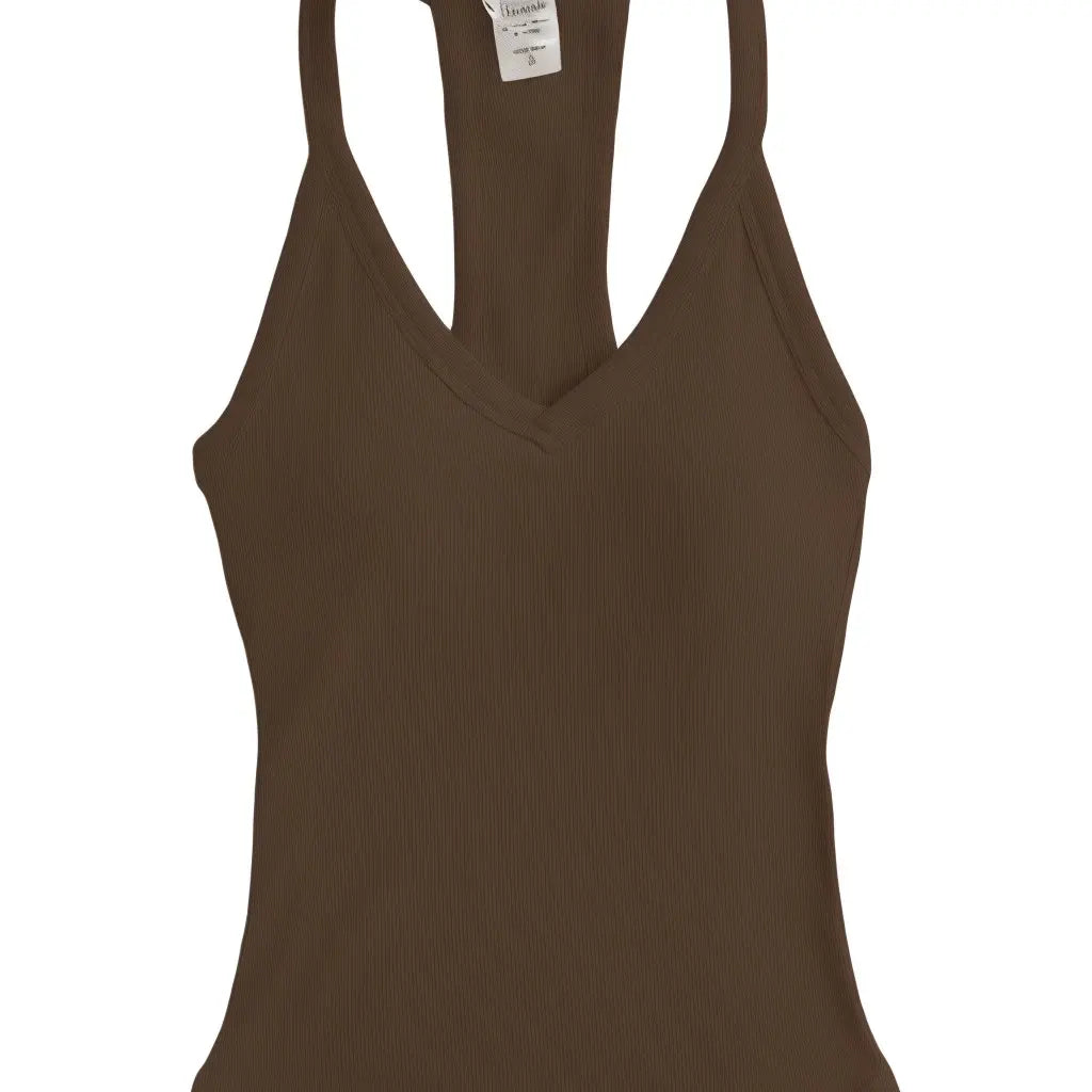 V Neck Racer Back Tank Top (2 Pack)