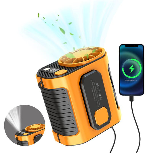 Portable Waist Clip Fan, 5000 mAh Cool Clip Fan Under Shirt,