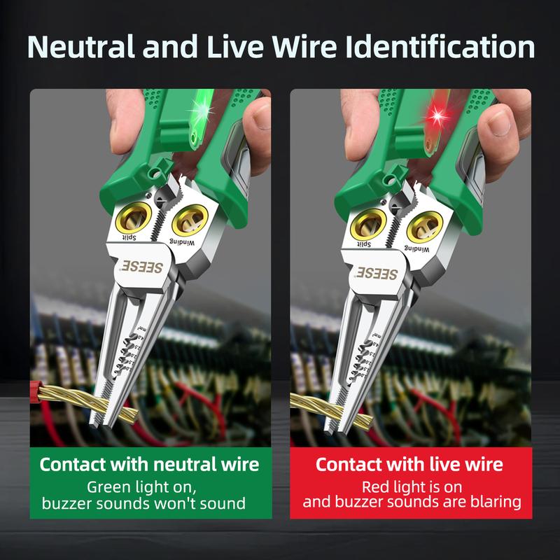 8 in 1 Wire Stripper Twister for Cutting and Pulling Wires