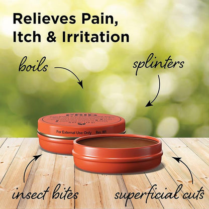 Drawing Salve - Topical Pain Relief Treatment for Minor Cuts, Boils, and Redness