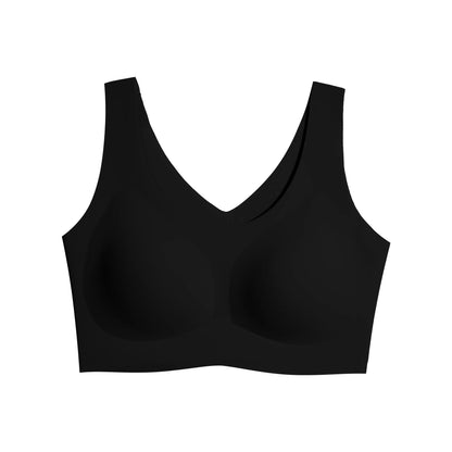 Full Coverage Wireless Bralette Widen Straps Side