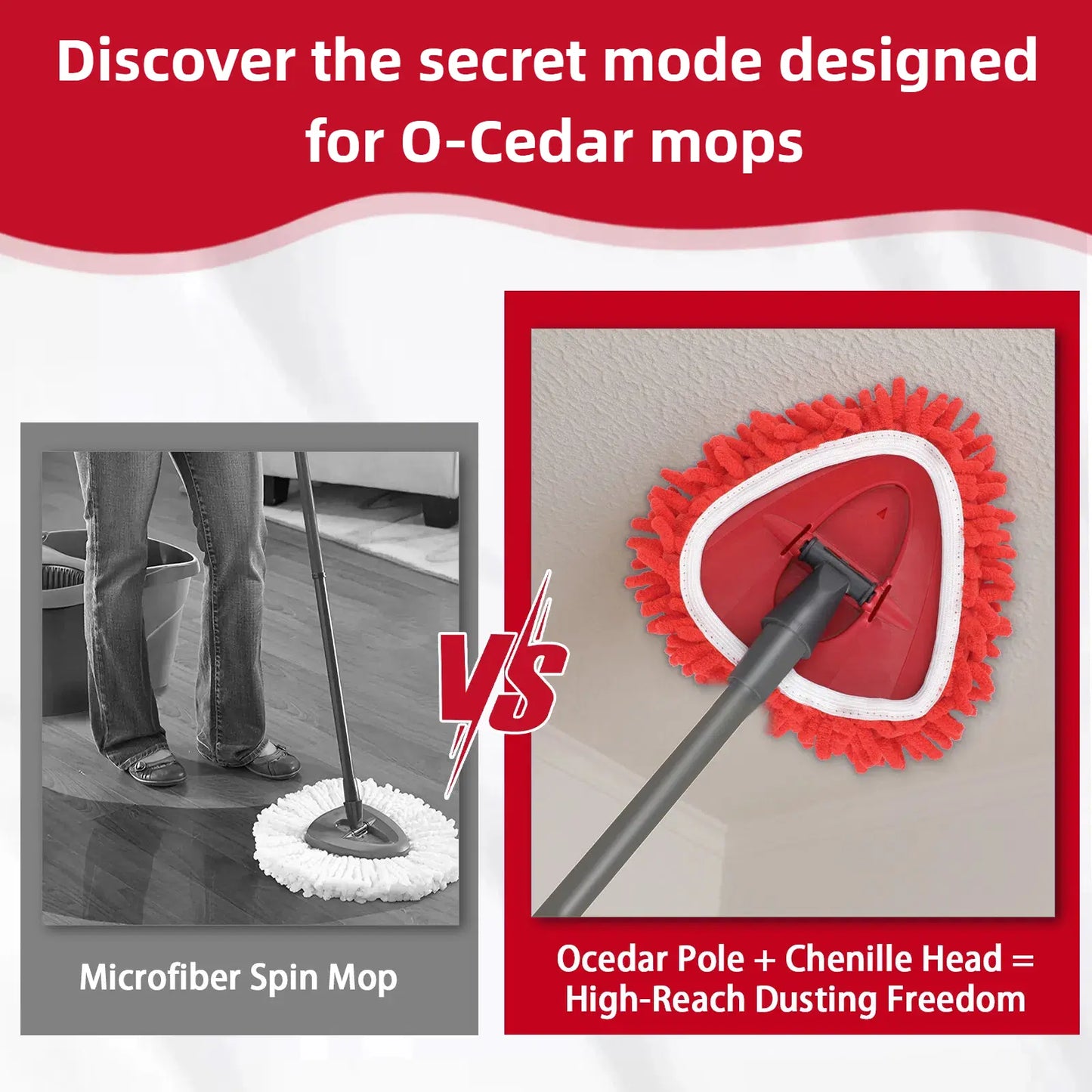 Chenille Duster Replacement Heads for O-Cedar 2025