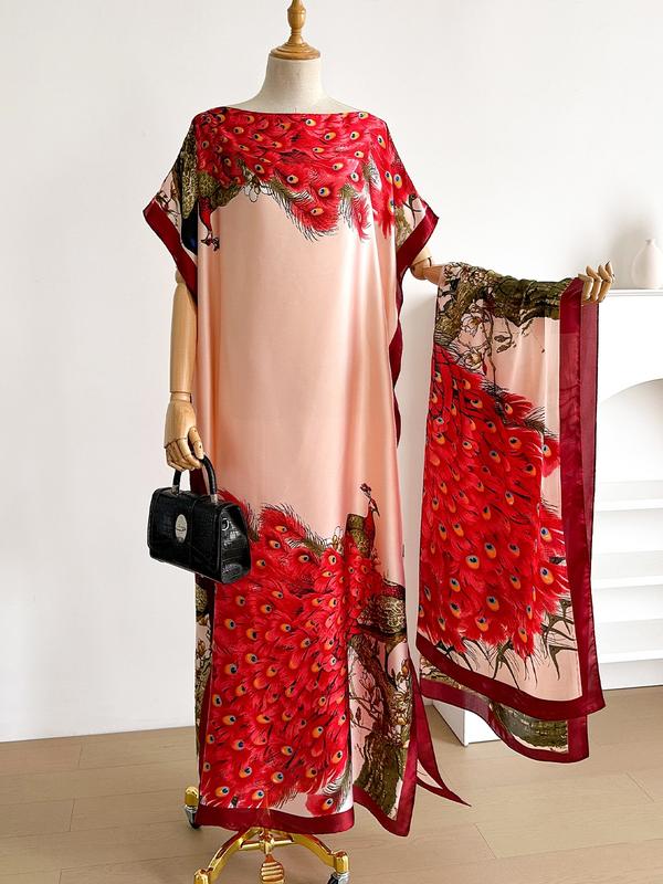 Moomoo + Scarf Set - Floral, Butterfly, Peacock