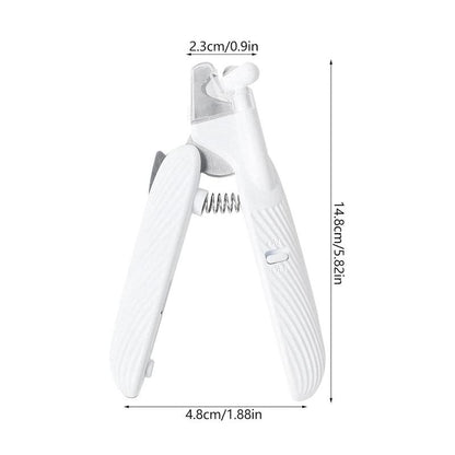 2 IN 1 Pet Nail Clipper, with LED Light for Pet