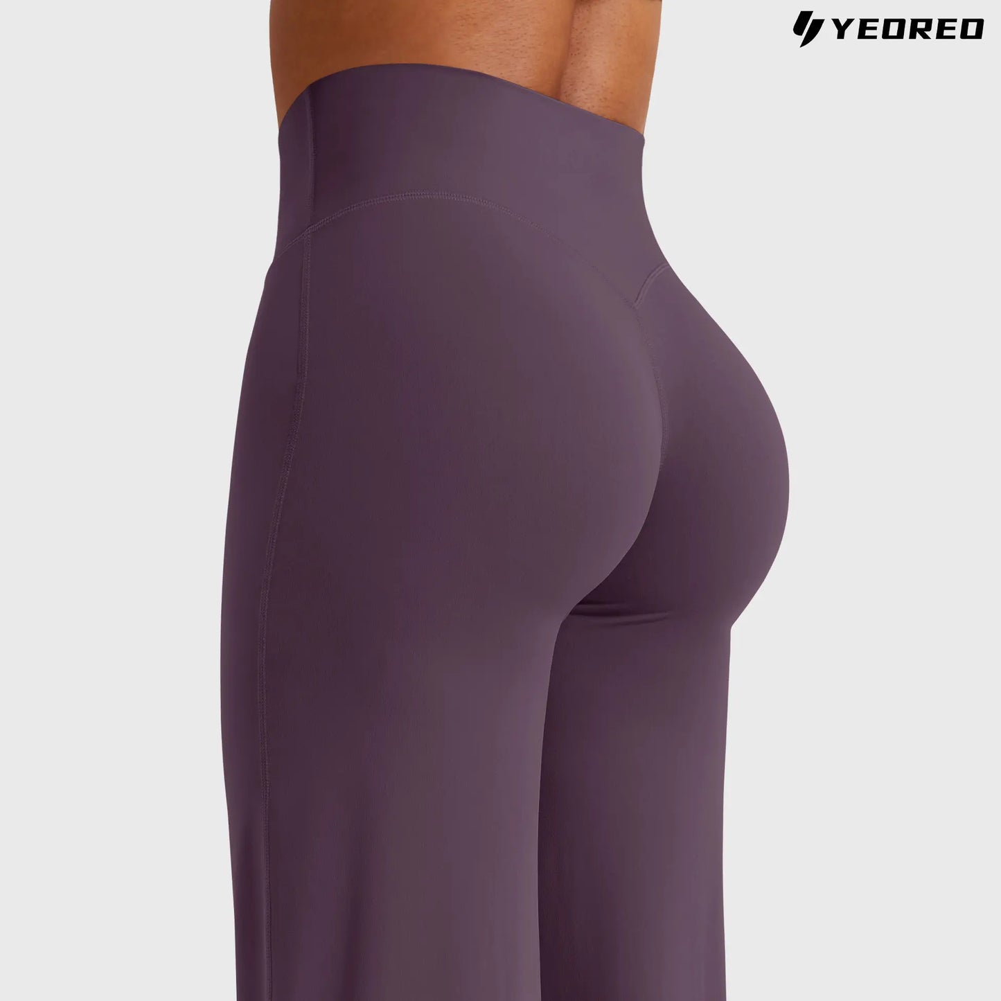 YEOREO Eddiy Leggings High-Waist Straight-Leg No Front Seam Buttery Soft Gym Yoga Pants