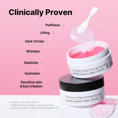 The Peptide Collagen Hydrogel Eye Patch (60 patches)