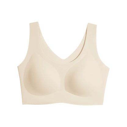 Full Coverage Wireless Bralette Widen Straps Side