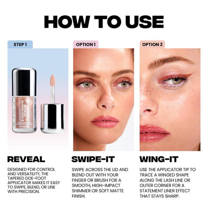 Eyeshadow STAY-N, a long-lasting, crease-proof liquid eyeshadow
