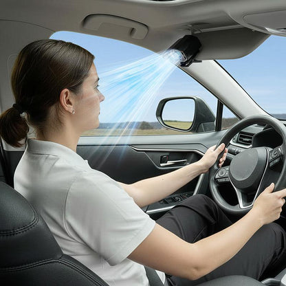 Semiconductor Cooling Car Clip-On Fan