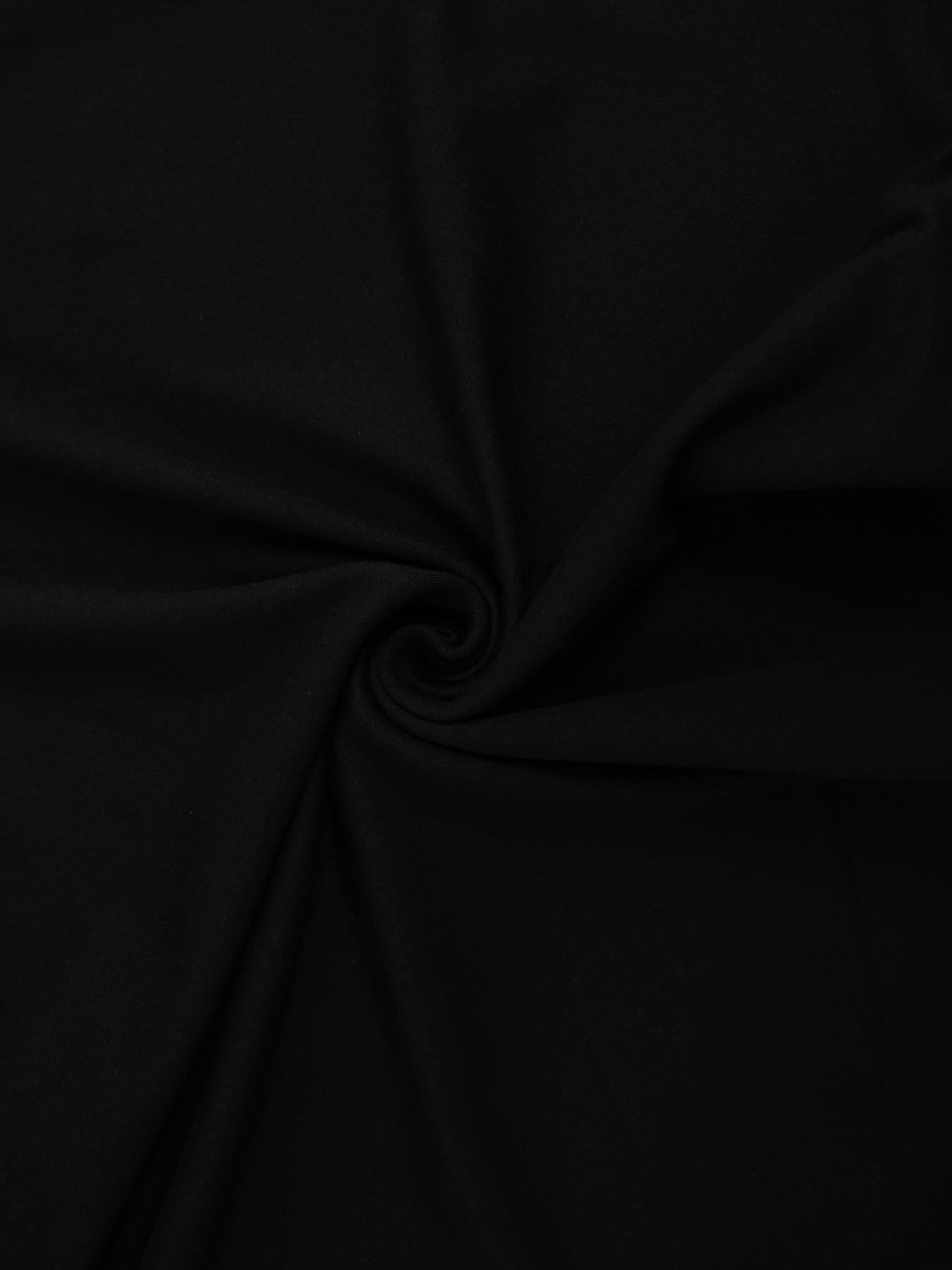 Women's Solid Color Shoulder Tee