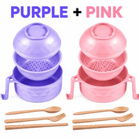 Pink and Purple