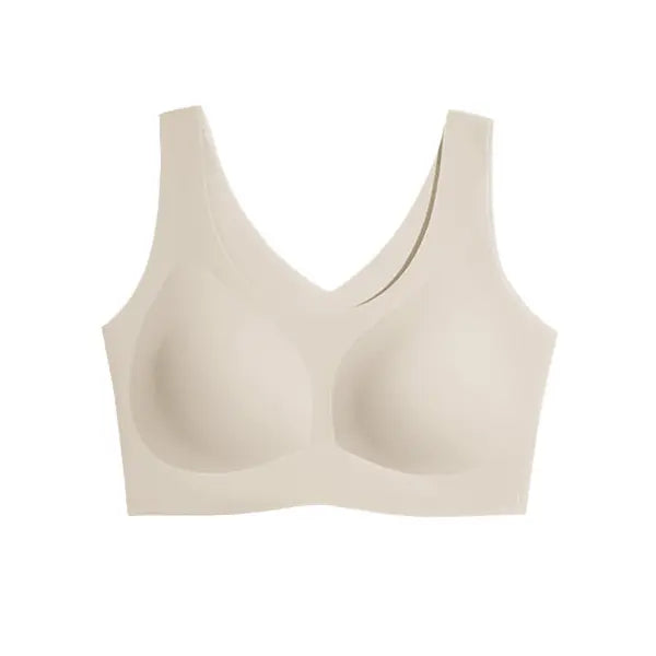 Full Coverage Wireless Bralette Widen Straps Side