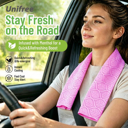 Unifree Cooling Towels & XL Menthol Cooling Wipes